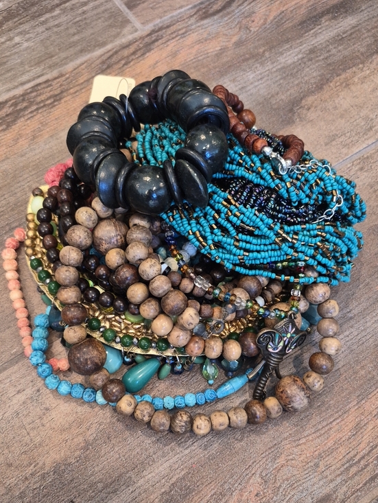 None Jewelry - Broken Bohemian Beauties, Craft Jewelry, 1 Pound 2.6 Ounces